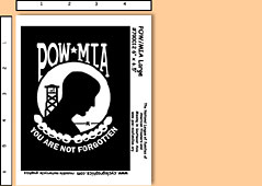 POW-MIA - Large